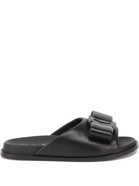 Ferragamo Vara Bow Flat Sandals