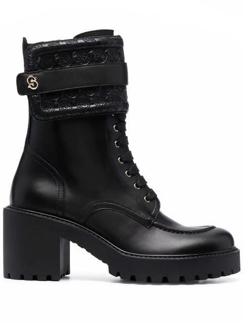 Ferragamo Shiraz Leather Boots