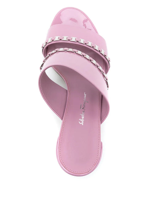 Ferragamo 70Mm Slip-On Sandals