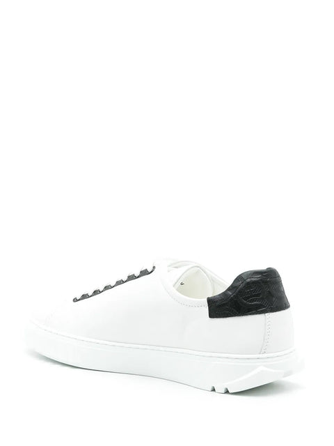 Ferragamo Sf Leather Lace Up Trainers