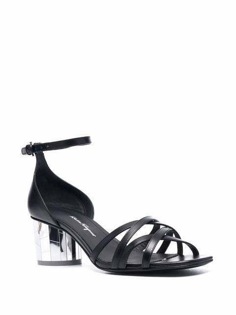Ferragamo Strap-Detail Open-Toe Sandals