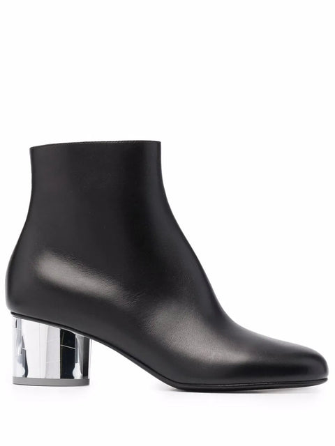 Ferragamo Block-Heel Ankle Boots