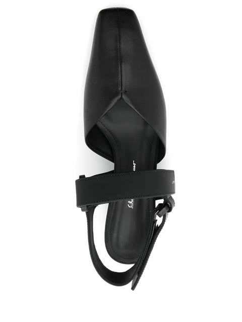 Ferragamo Square-Toe 45Mm Pumps