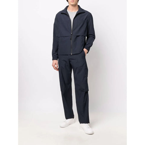 Ferragamo Multi-Pocket Seersucker Trousers