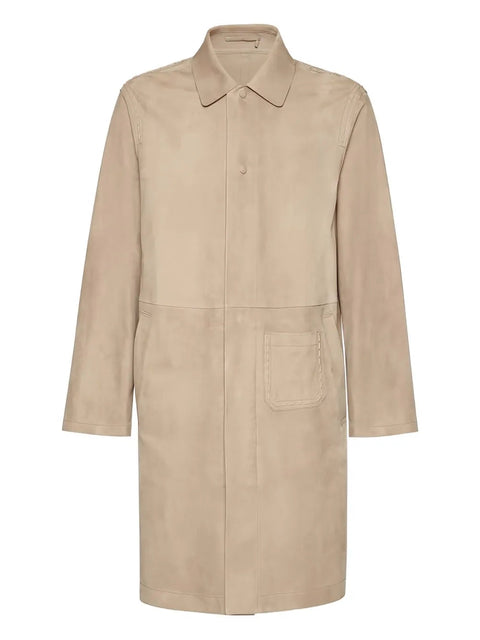 Ferragamo Suede Coat