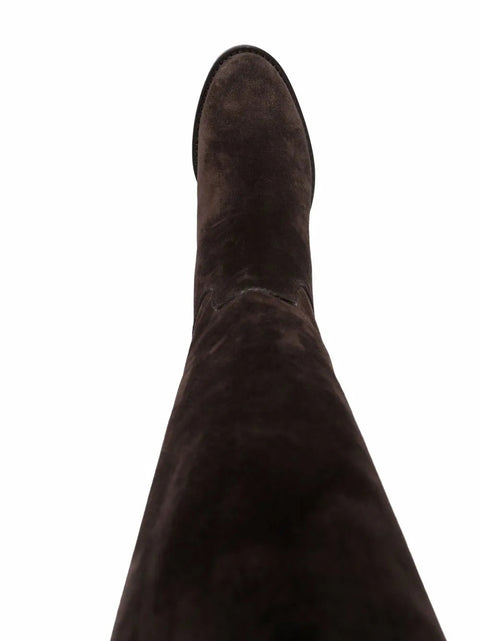 Ferragamo Tawnie Below-The-Knee Boots