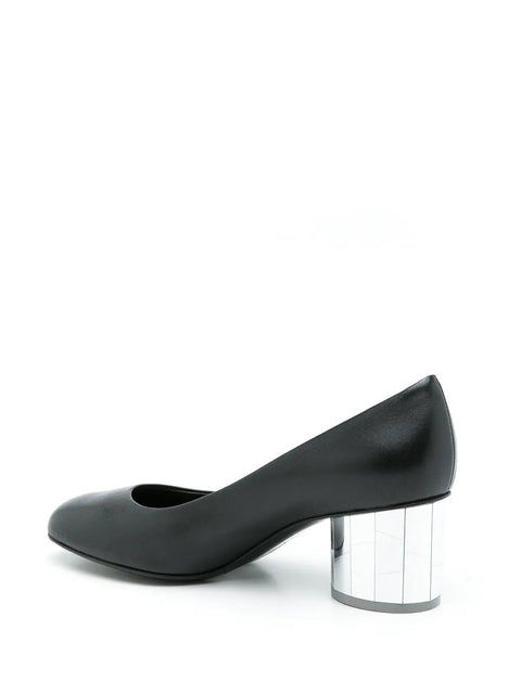 Ferragamo Farrah Slip-On Leather Pumps