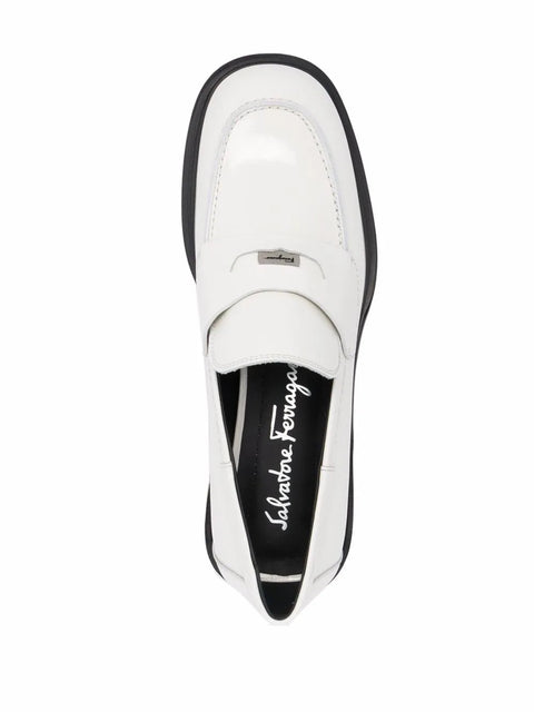 Ferragamo Nyx 30 Patent Leather Loafers