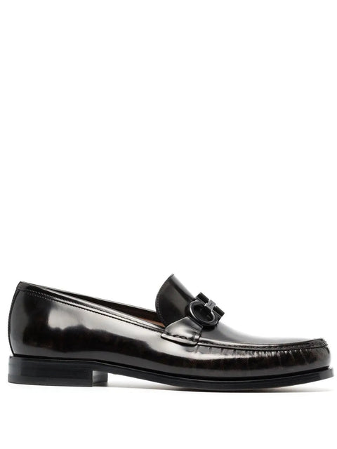 Ferragamo Gancini Horsebit Loafers