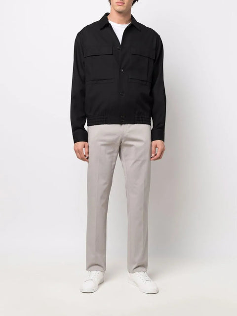Ferragamo Mid-Rise Straight-Leg Trousers