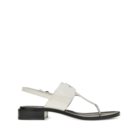 Ferragamo Nya Leather Ankle-Strap Sandals