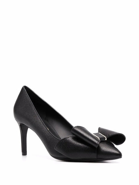Ferragamo 70Mm Zoey Bow-Detail Pumps