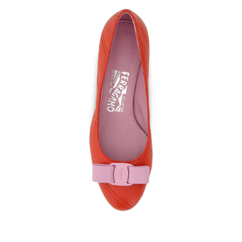 Ferragamo Signature Vara Bow Detail Pumps