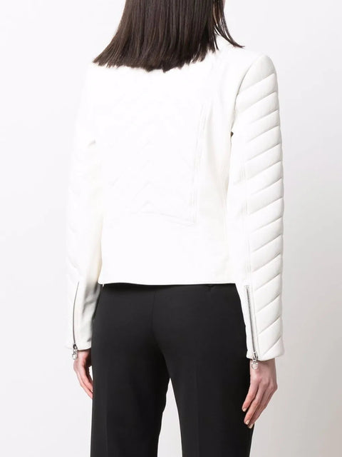 Ferragamo Biker Leather Jacket