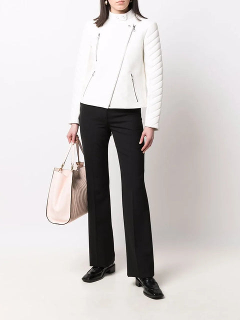 Ferragamo Biker Leather Jacket