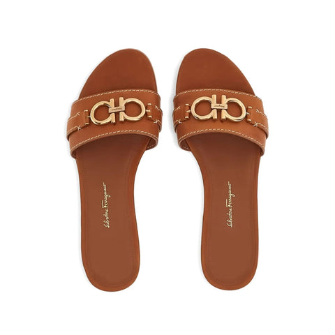 Ferragamo Leather Heeled Sandals