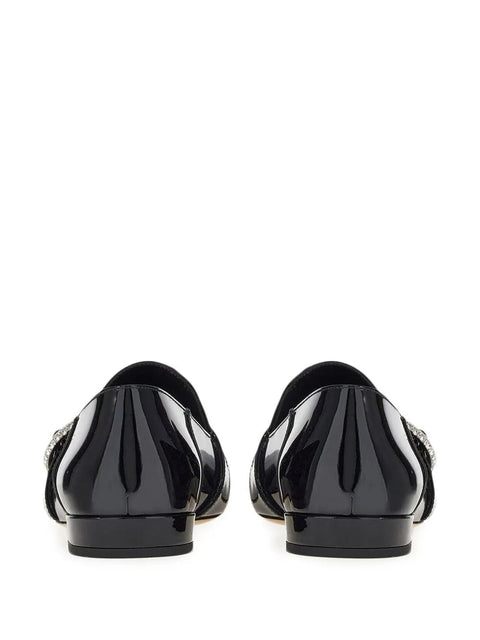 Ferragamo Vara Chain Loafers