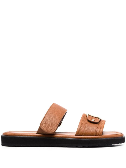 Ferragamo Vara Touch-Strap Sandals