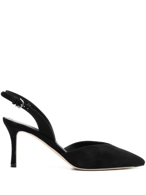 Ferragamo Buckle-Fastening 80Mm Heeled Pumps