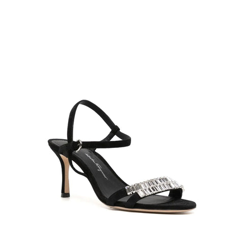 Ferragamo 70Mm Crystal-Embellished Sandals