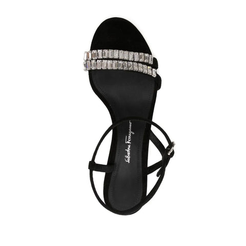 Ferragamo 70Mm Crystal-Embellished Sandals