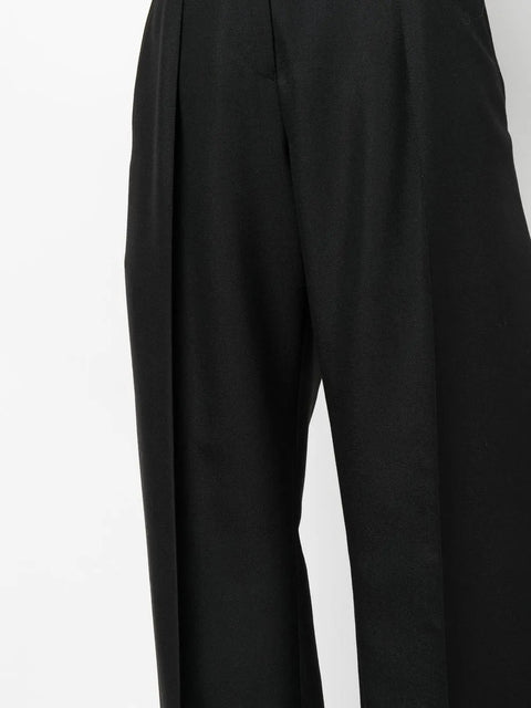 Ferragamo High-Waisted Wide-Leg Trousers