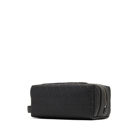Ferragamo Embossed-Logo Travel Pouch