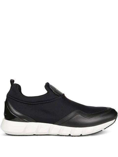Ferragamo Slip-On Leather Sneakers