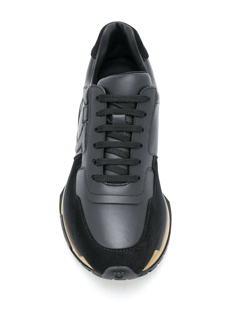 Ferragamo Brooklyn Sneakers in Black