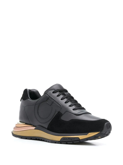 Ferragamo Brooklyn Sneakers in Black