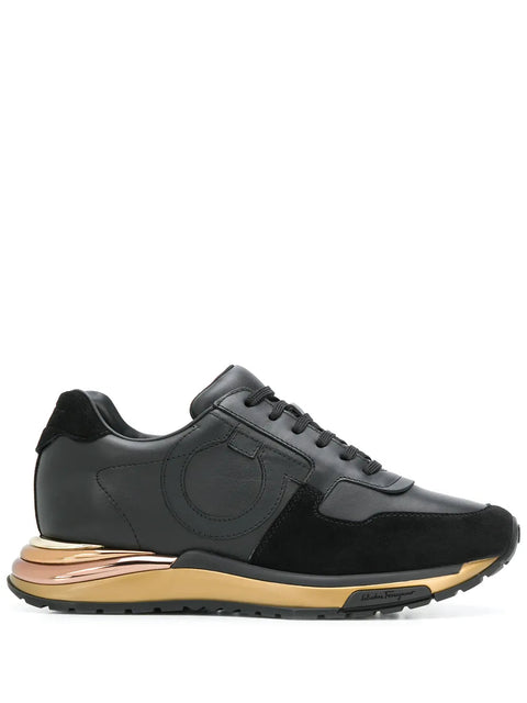 Ferragamo Brooklyn Sneakers in Black