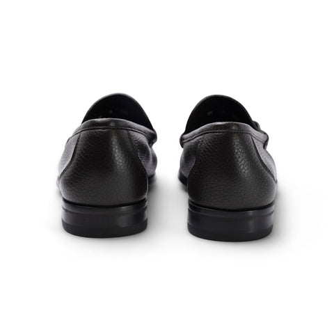 Ferragamo Gancini-Detail Moccasins in BROWN