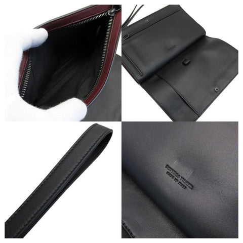 Bottega Veneta Intrecciato Polka Dot Leather Continental Zip Around Wallet in Blue,Black