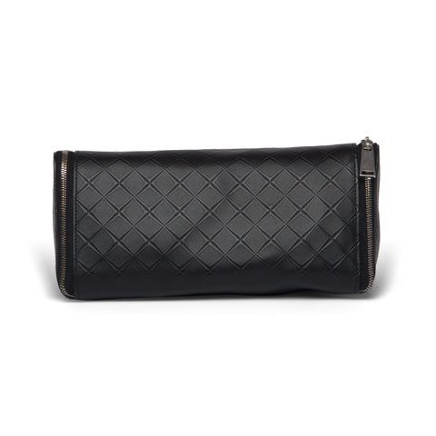 Bottega Veneta Leather Black Clutch