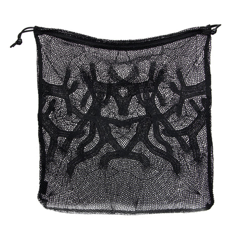 Bottega Veneta Mesh Clutch Bag in BLACK