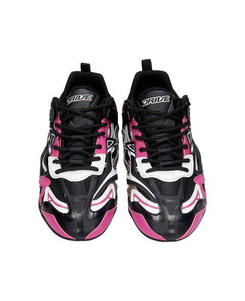 Balenciaga Drive Sneakers 'Pink, Black, and White'