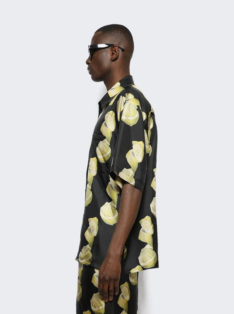 Givenchy Hawaii Shirt With Front Pocket BLACK