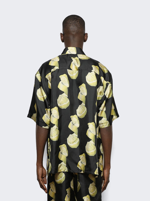 Givenchy Hawaii Shirt With Front Pocket BLACK