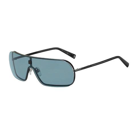 Givenchy Sunglasses Shield Full Rim, Petrol Frame and Blue Lens GV7168S0MR8KU