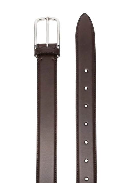 Brunello Cucinelli Leather Buckle Belt