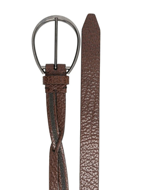 Brunello Cucinelli Twisted Leather Belt