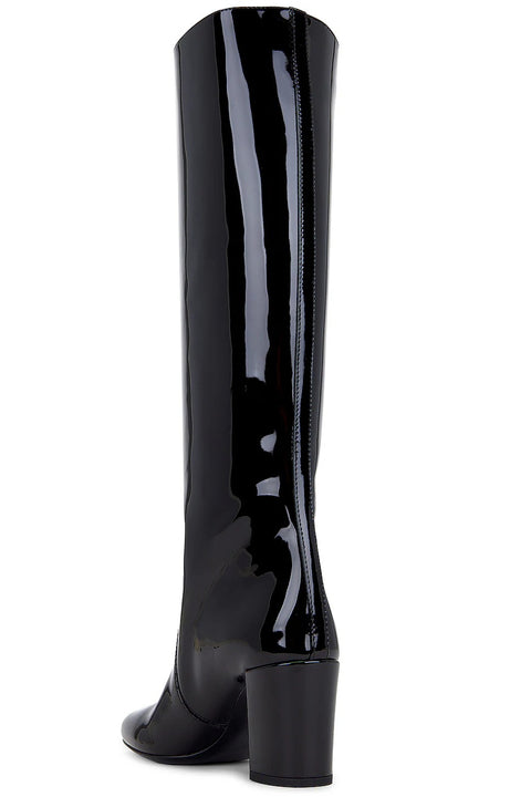 Saint Laurent Patent Leather Boots