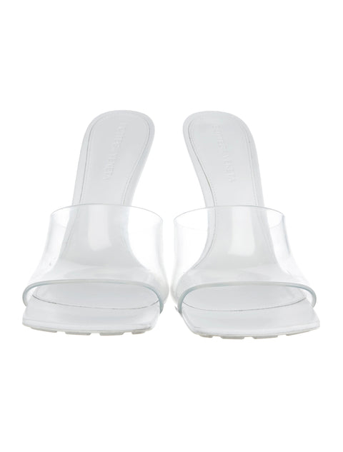 Bottega Veneta Sandal Women Rubber White Transparent